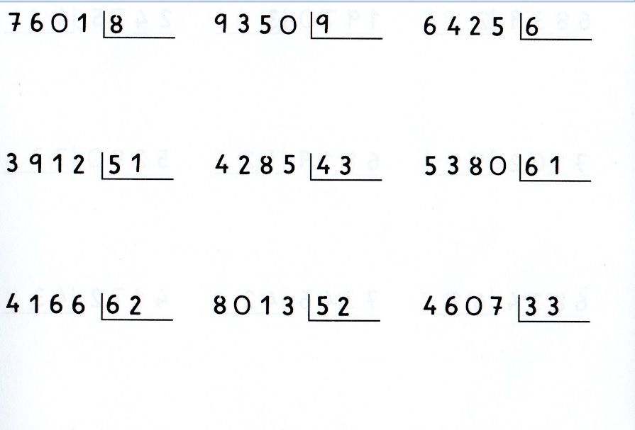 4º Primaria Matemáticas Divisiones Por Dos Cifras 4154