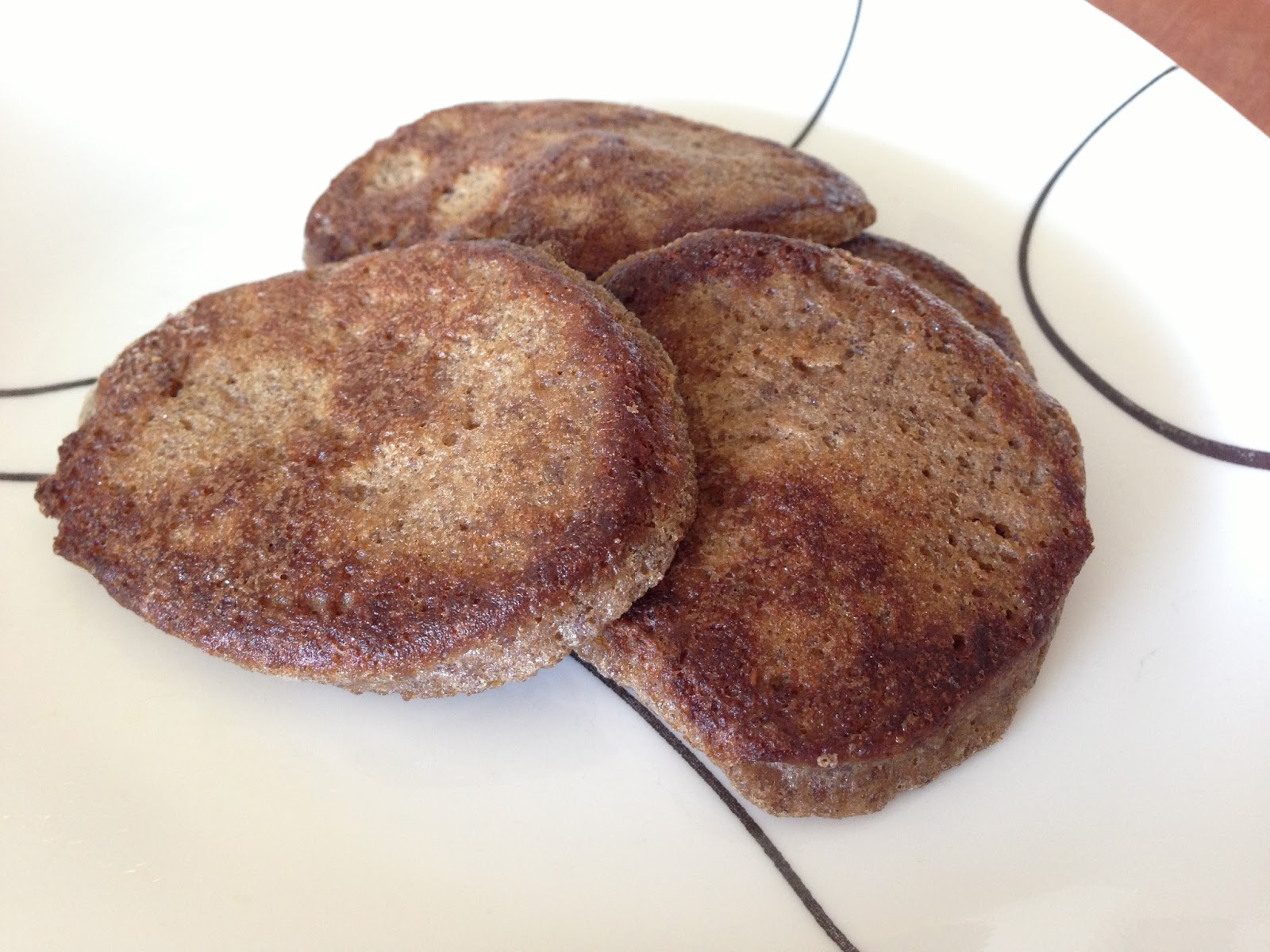 the Crohny Kitchen Baby Recipe!! Buckwheat/Flaxseed Pancakes