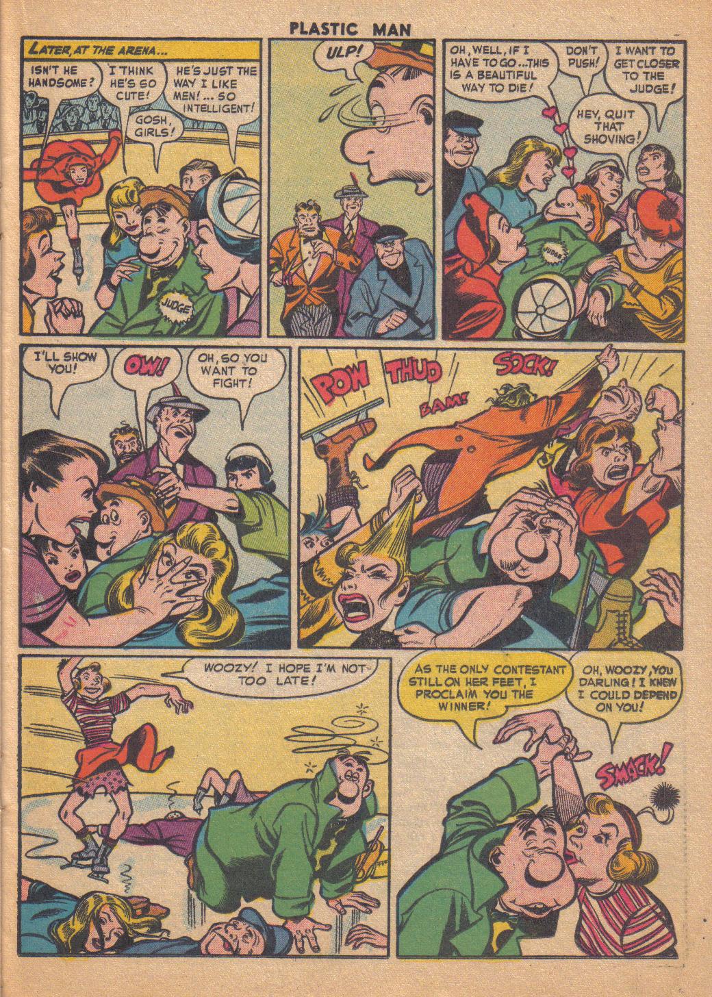 Read online Plastic Man (1943) comic -  Issue #64 - 21