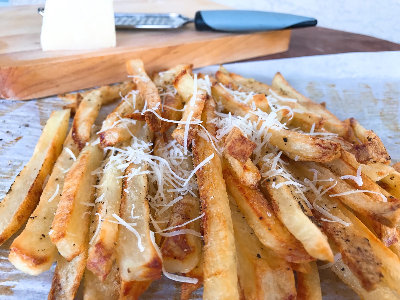 OvenBaked Truffle Fries with Parmigiano Reggiano