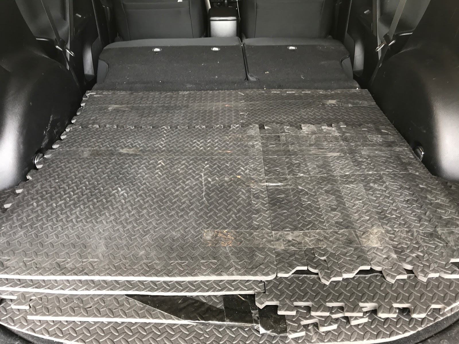 Car camping in our Toyota Rav4