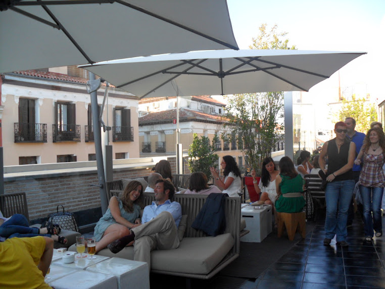 La terraza del Mercado de San Antón