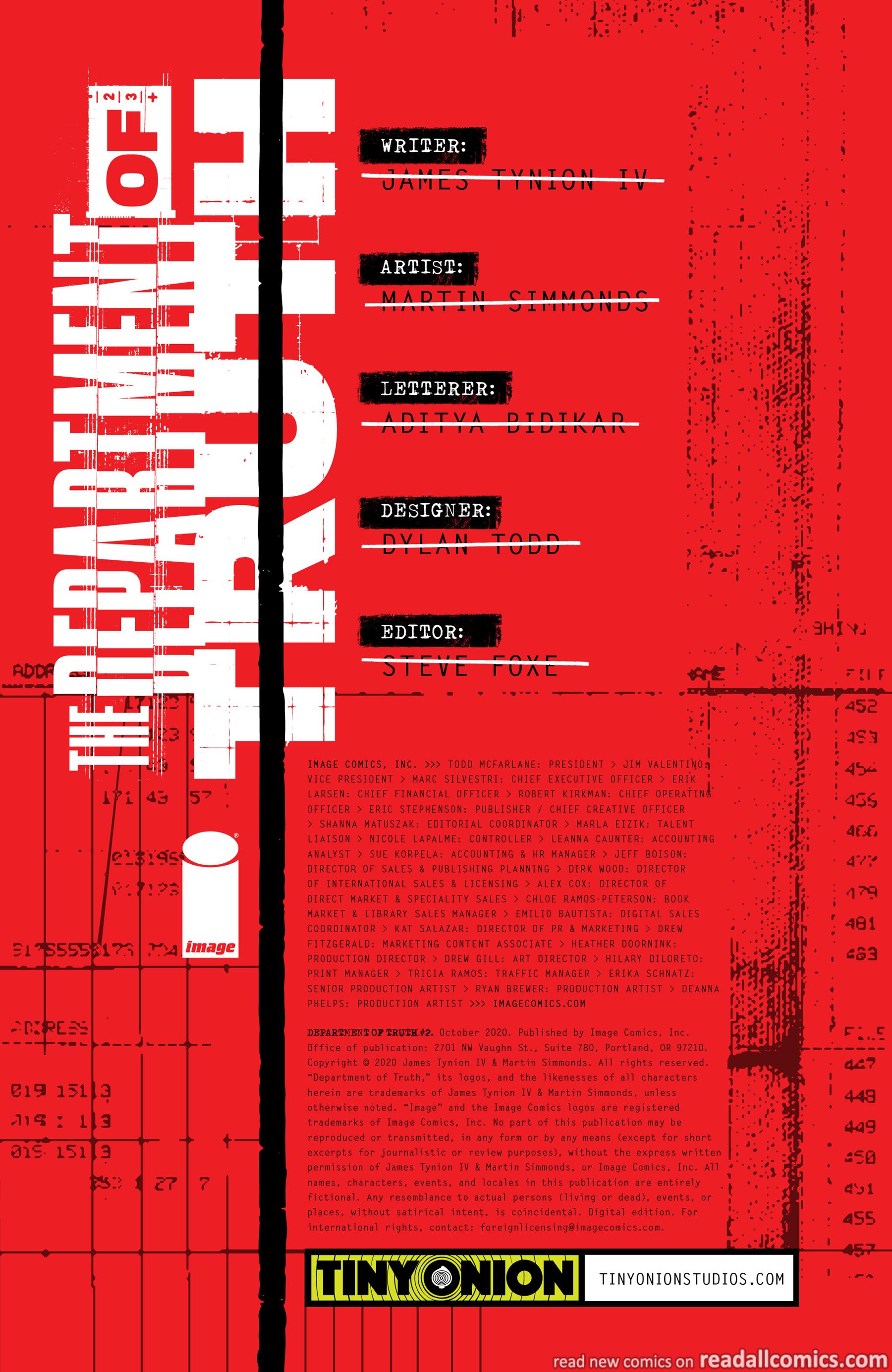 The Department of Truth chapter 2 page 2