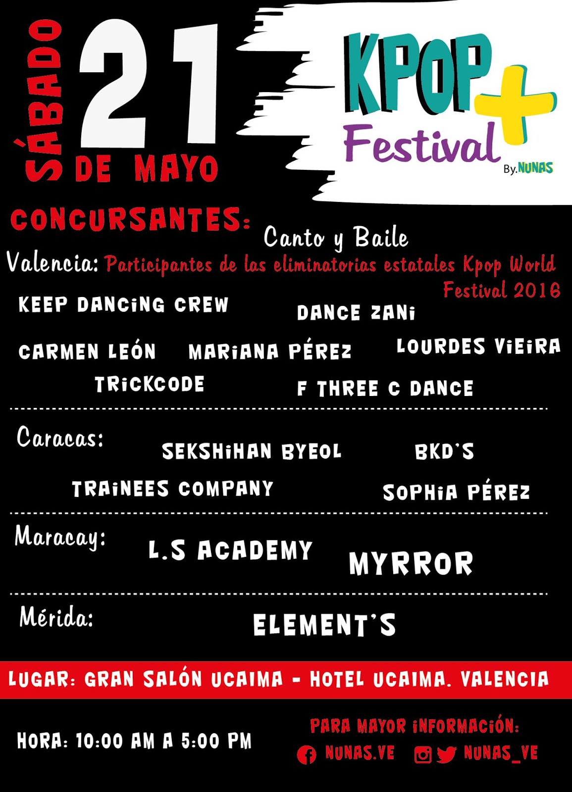 [EVENTO] Kpop + Festival (3era Edición) - Valencia, Venezuela | Kpop Replay