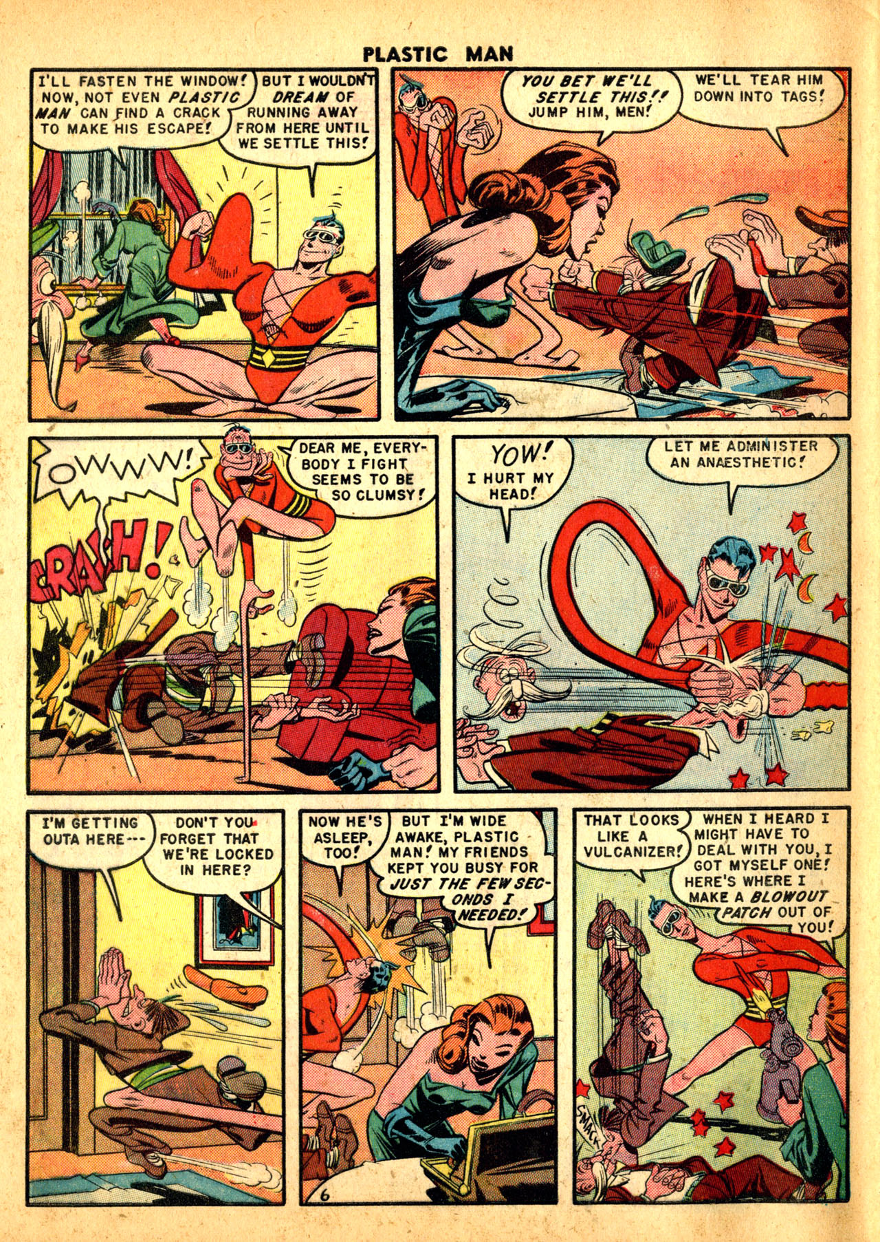 Read online Plastic Man (1943) comic -  Issue #23 - 32