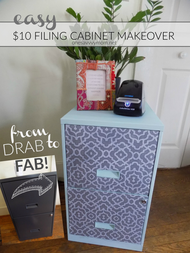 One Savvy Mom Nyc Area Mom Blog Easy Diy Filing Cabinet