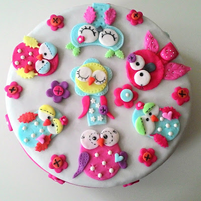 owl cake