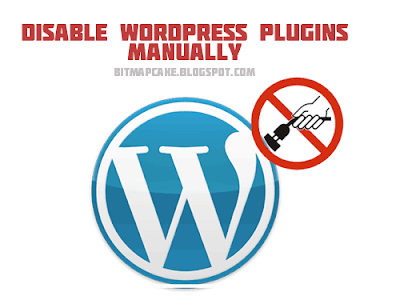 how to disable wordpress plugins manually