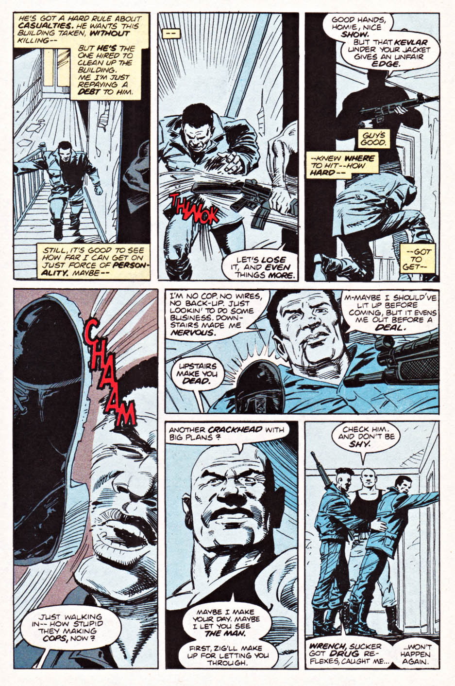Read online The Punisher (1987) comic -  Issue #61 - Crackdown - 5