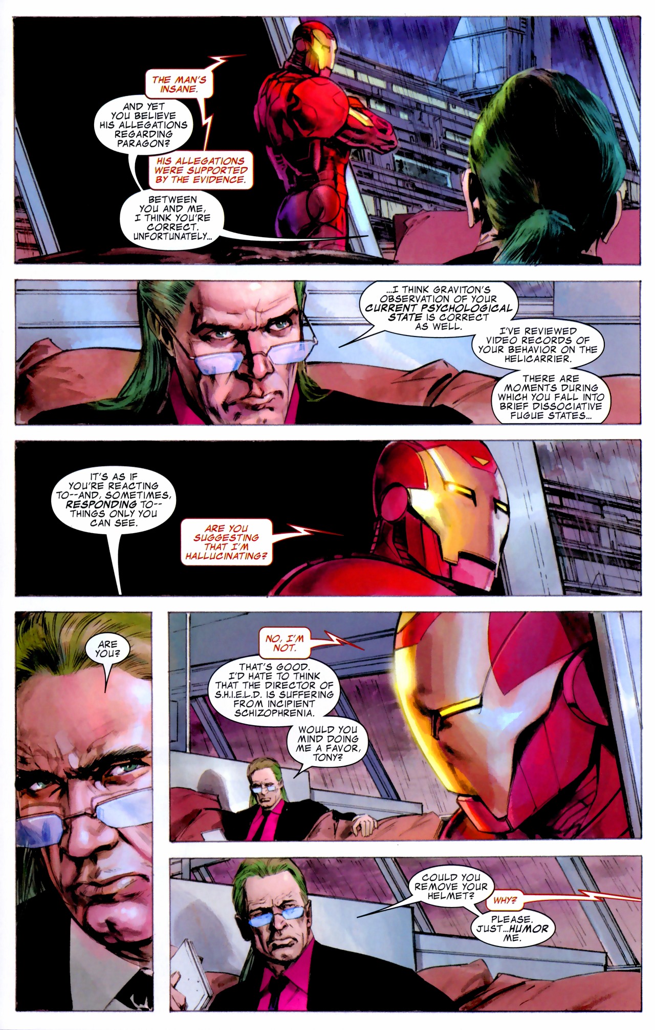 Read online Iron Man (2005) comic -  Issue #23 - 20