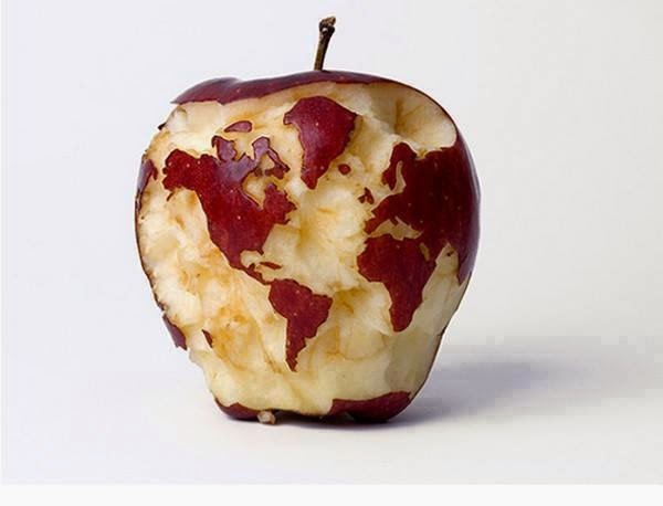 بالصور اكتشفو فن النحت علي التفاح