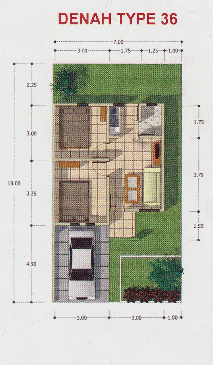 TFQ architects Kumpulan denah rumah minimalis berbagai type