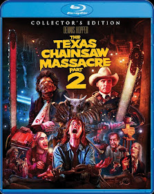 The Texas Chainsaw Massacre Part 2 Blu-ray cover