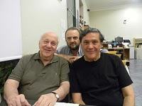 CARLOS PIERRE JUNTO A MINGO SCALENGHE Y RAÚL VIGINI