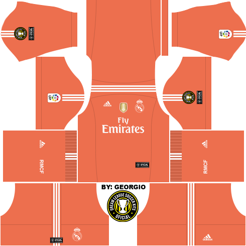 roupa do real madrid dream league soccer 2019
