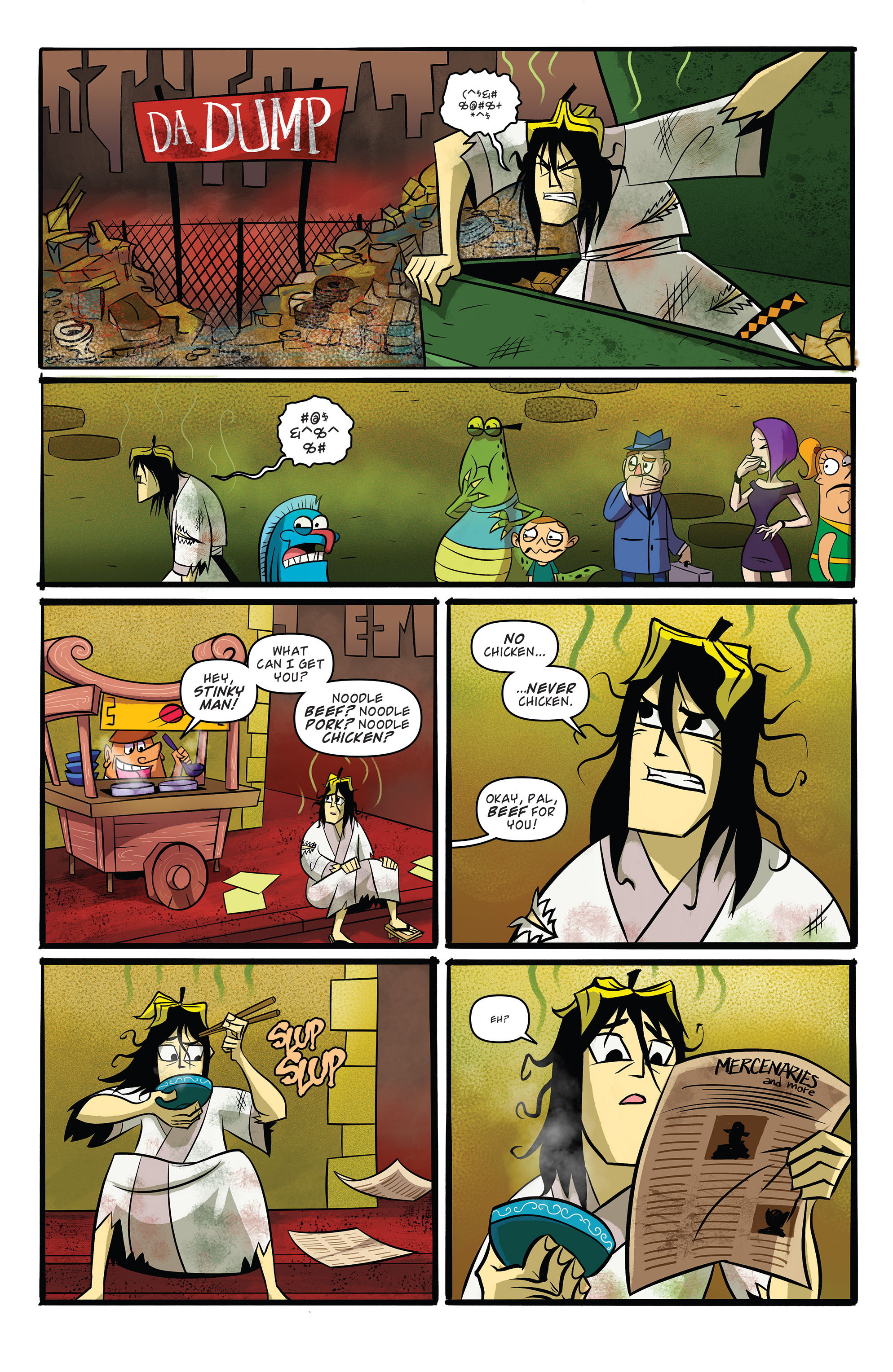 Read online Samurai Jack comic -  Issue #16 - 18