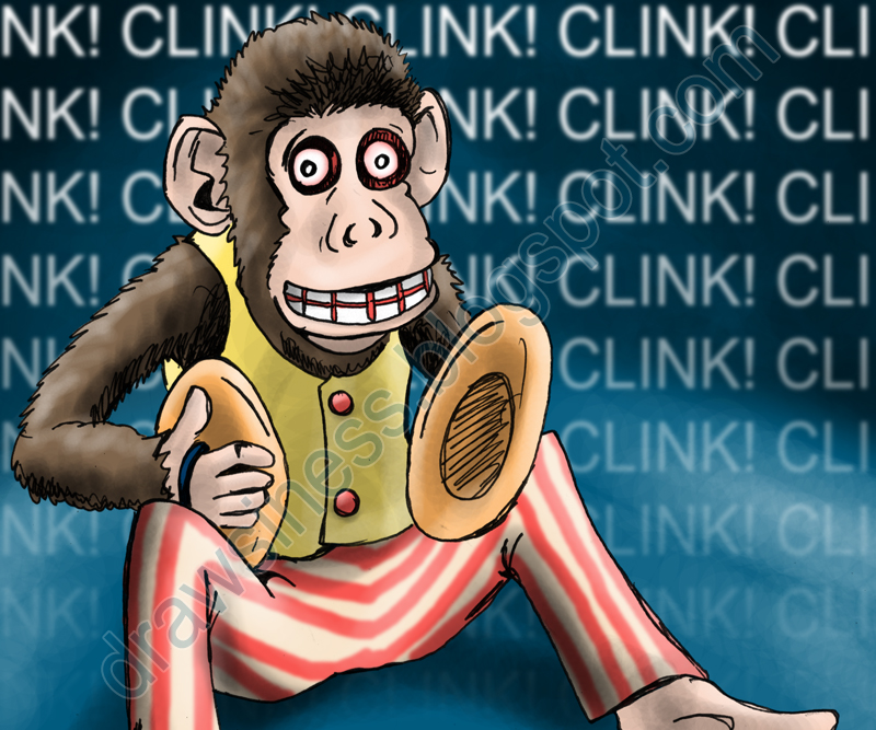 Side Effects May Include Drawsiness APEril Cymbal Monkey