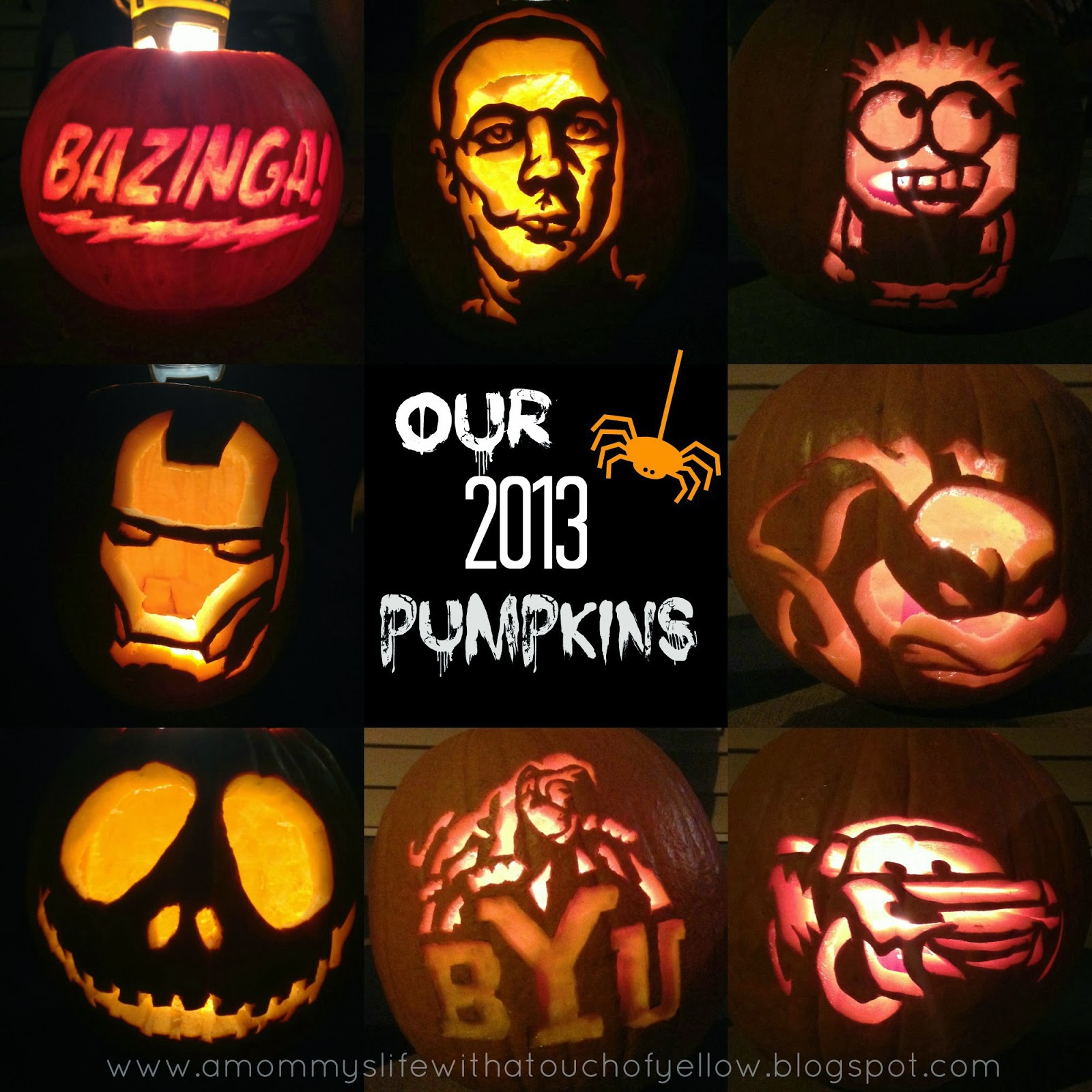 A mommy's life...with a touch of YELLOW: Our 2013 HALLOWEEN