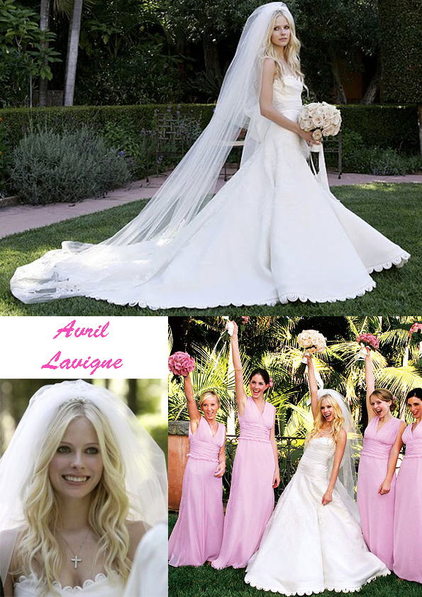 natasha wedding essentials Avril Lavigne Favorite celebrity wedding
