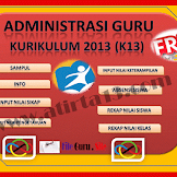 Aplikasi Manajemen Guru Kurikulum 2013 (K13) Format Excel.Xlsx