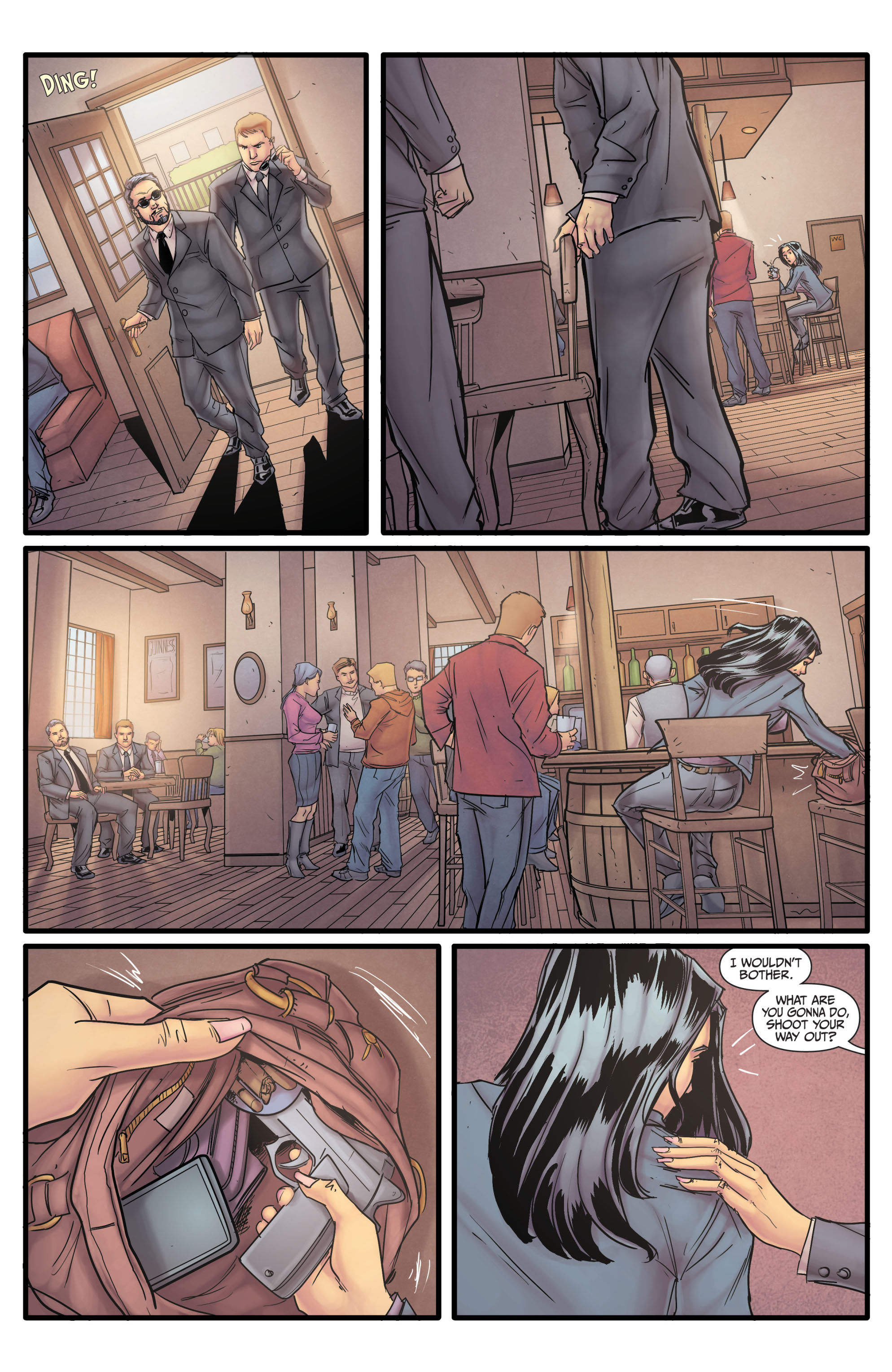 Read online Morning Glories comic -  Issue #6 - 9
