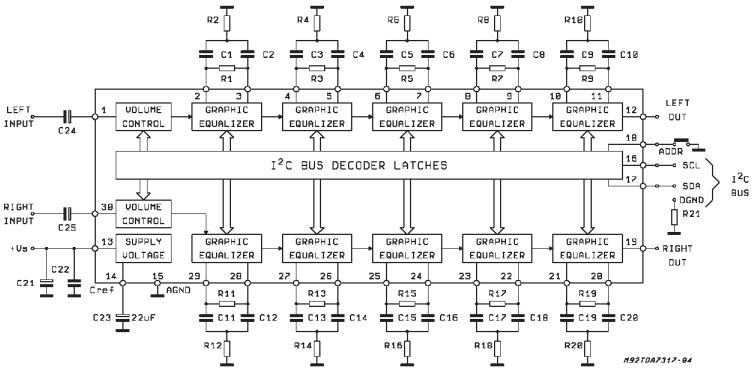 5 Band Equalizer Circuit Diagram - Wiring Diagram Networks