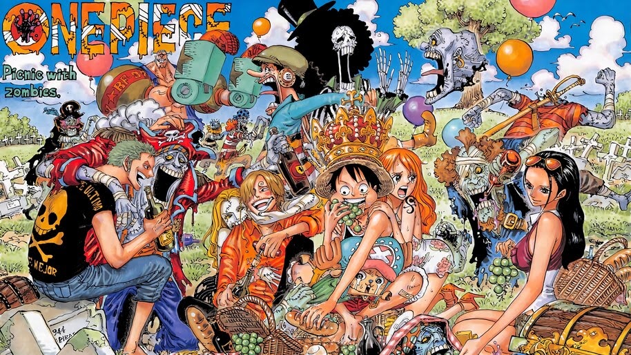 Straw Hat Pirates, Zombies, Pirates, One Piece, 4K, #6.178