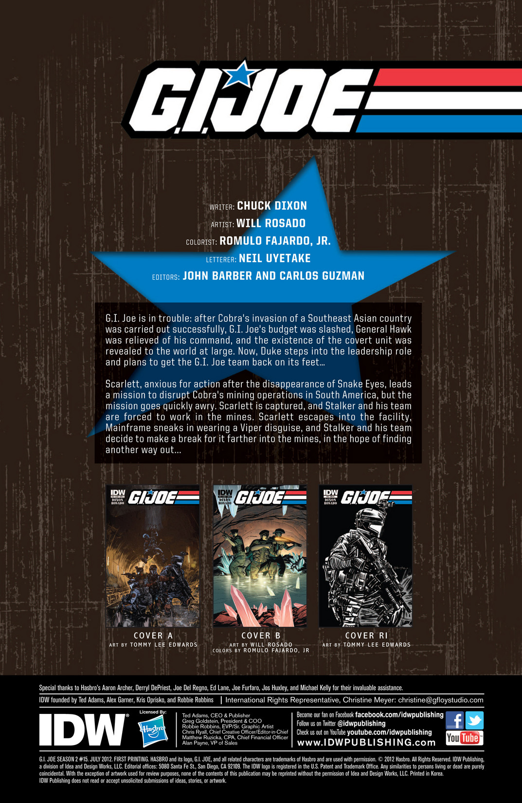 G.I. Joe (2011) Issue #15 #15 - English 2