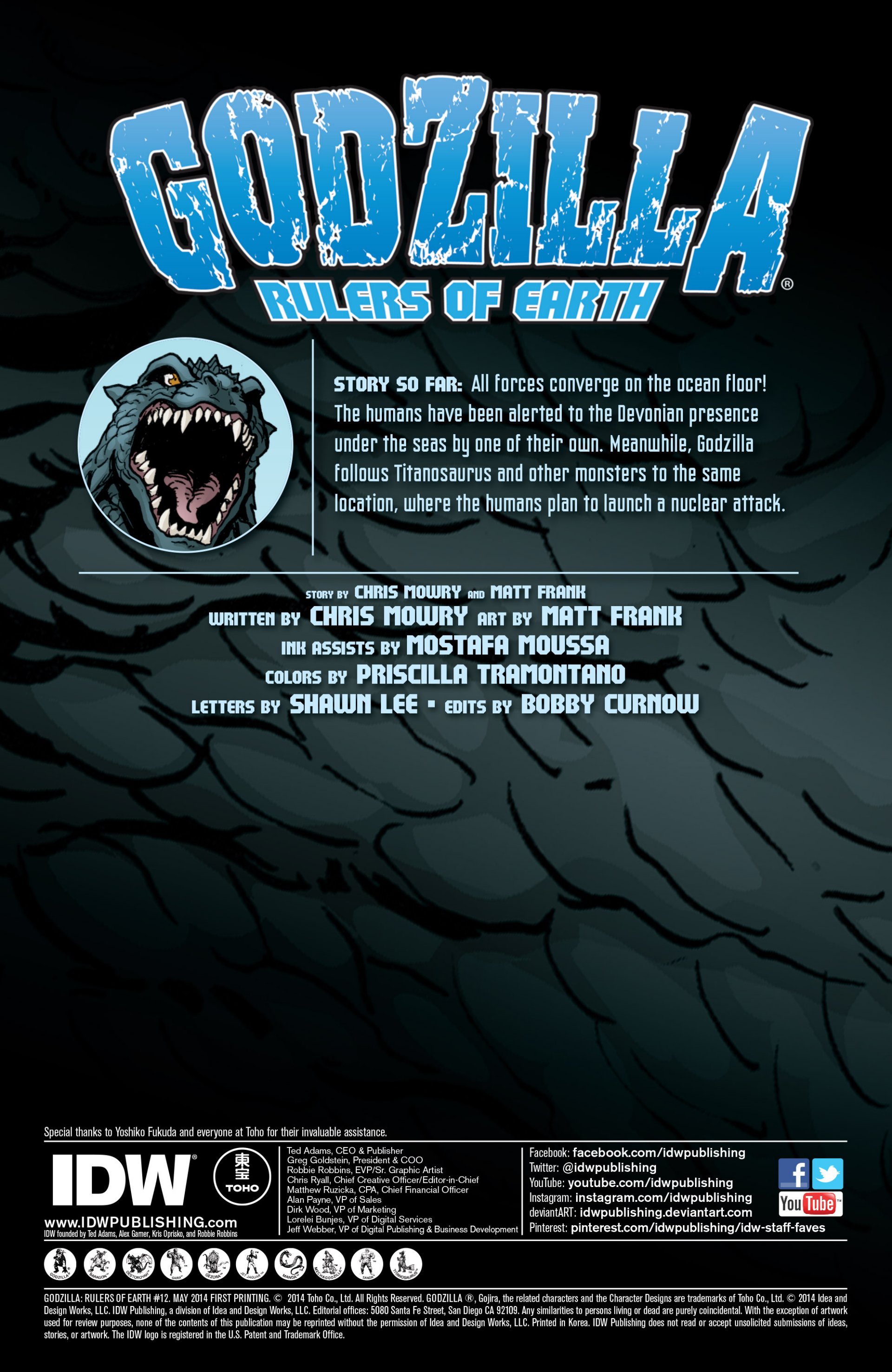 Read online Godzilla: Rulers of Earth comic -  Issue #12 - 2