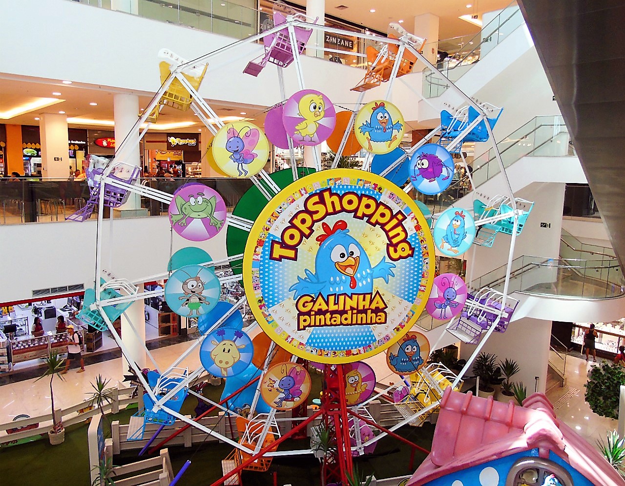 Roda-gigante da Galinha Pintadinha - Jardim Norte