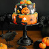 A Super Easy Two-Tier Halloween Cake