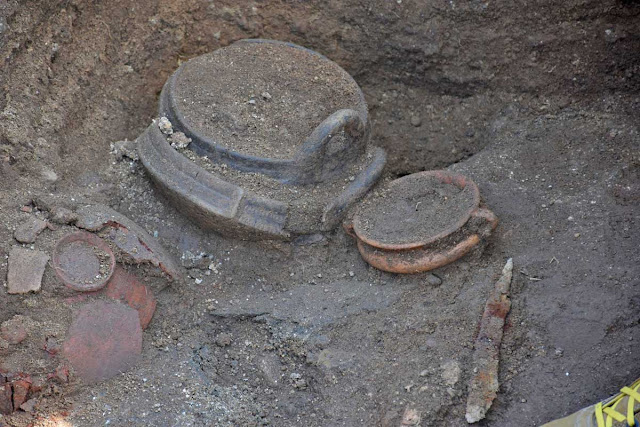 Another intact tomb found at the Etruscan site of Vulci