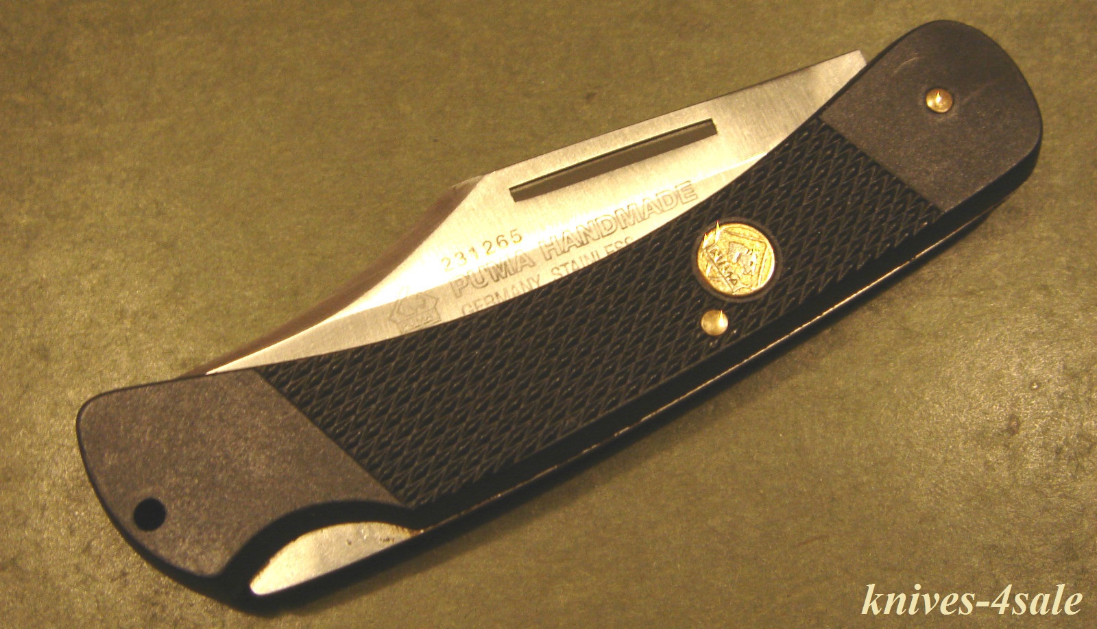 knives4sale Puma 231265 Handmade Germany Lockback German Knife