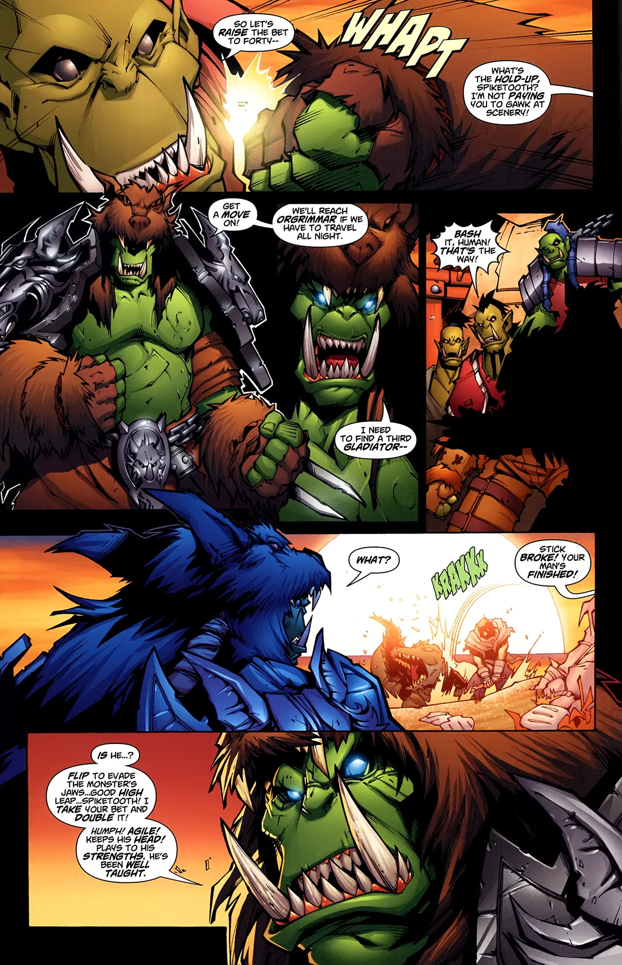 Read online World of Warcraft comic -  Issue #1 - 5