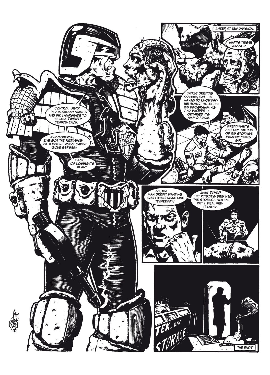 Read online Judge Dredd: The Complete Case Files comic -  Issue # TPB 23 - 229