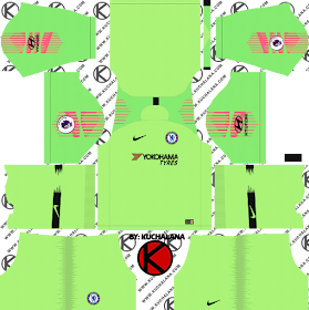 Chelsea FC 2018/19 Kit - Dream League Soccer Kits