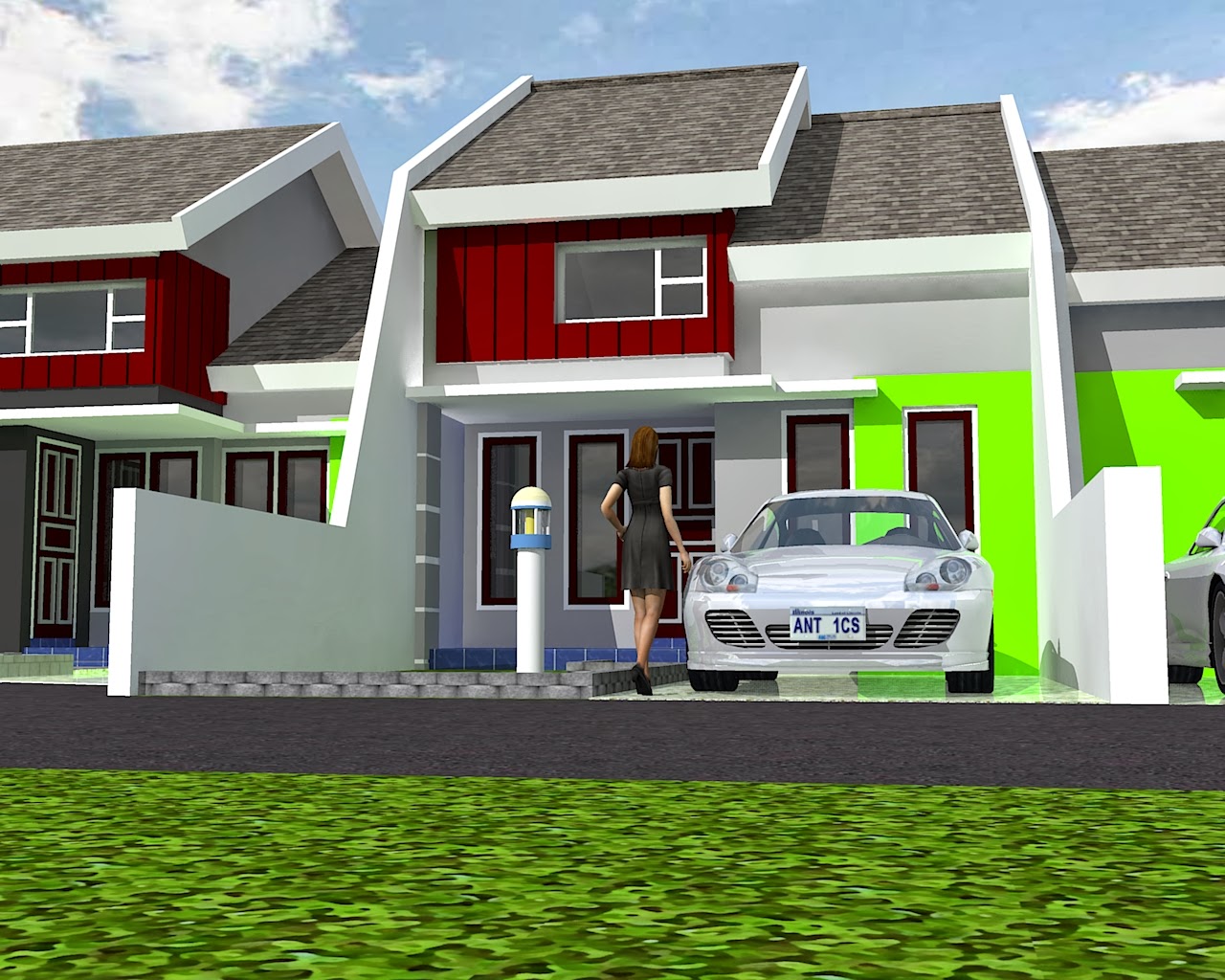 BLUE HOUSE DESIGN ARSITEKTUR