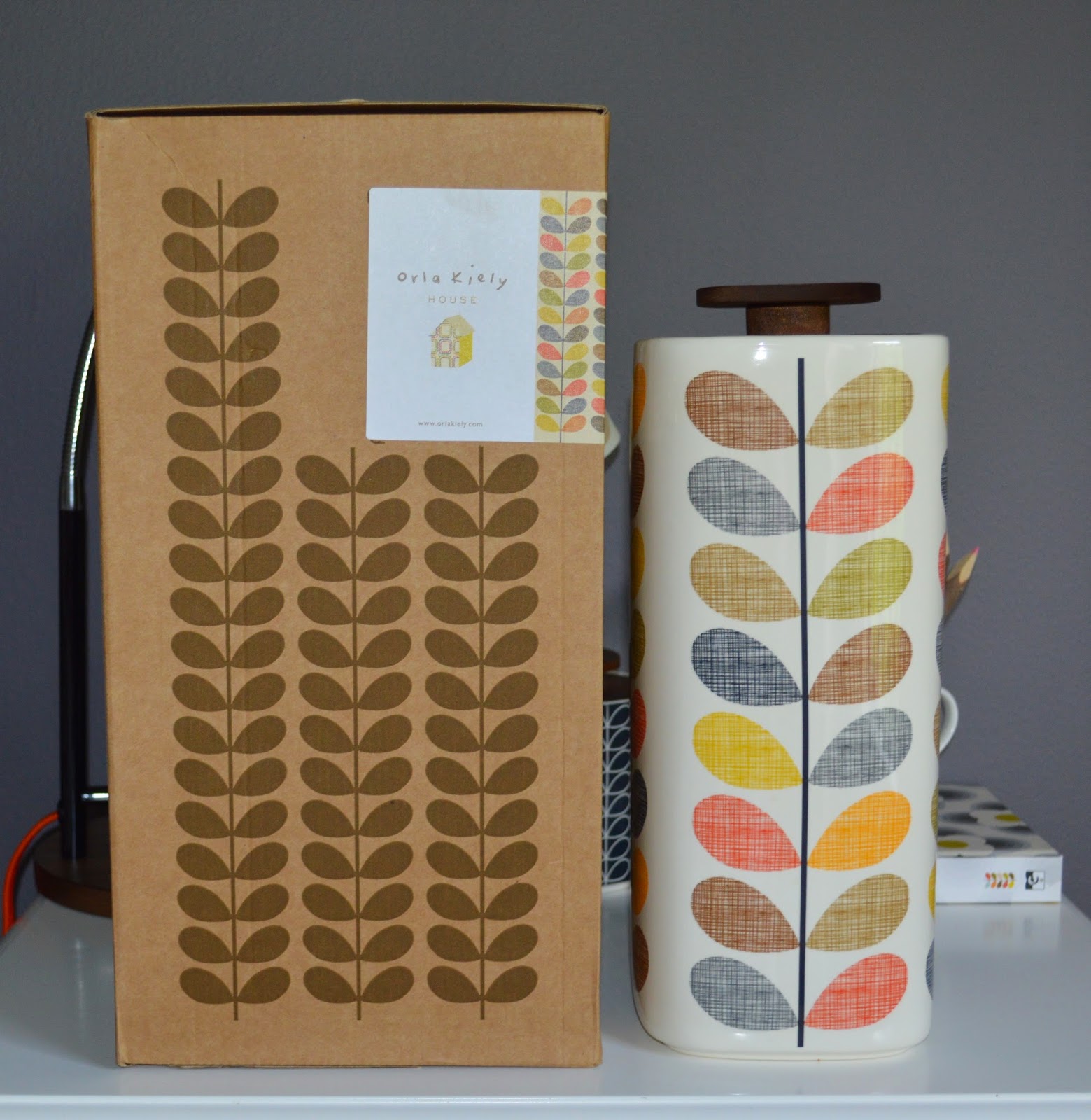 I Love Orla Kiely Haul + Review Orla Kiely Multi Stem Storage Jar