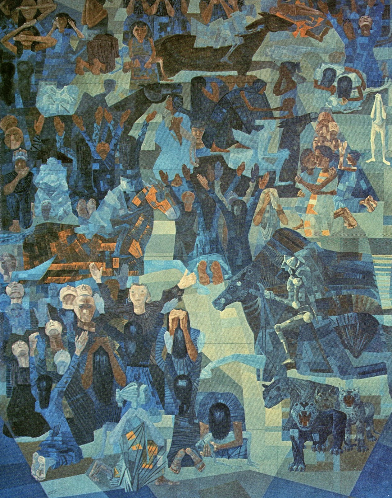 LUIS TRIMANO Arte Gráfica PORTINARI Mural LUIS TRIMANO Arte Gráfica PORTINARI Mural