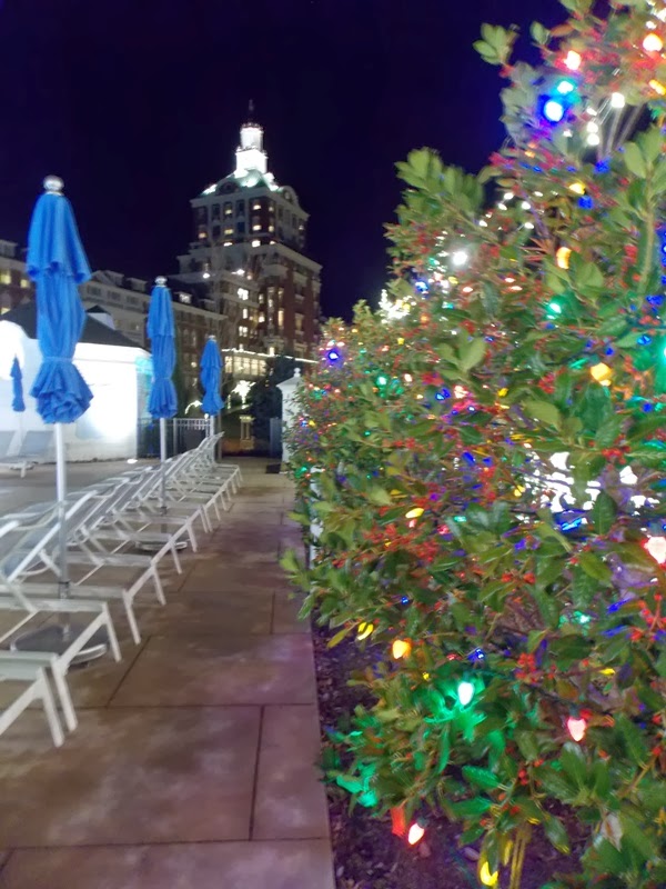 SWAC Girl The Homestead Resort lights up the night at Christmas