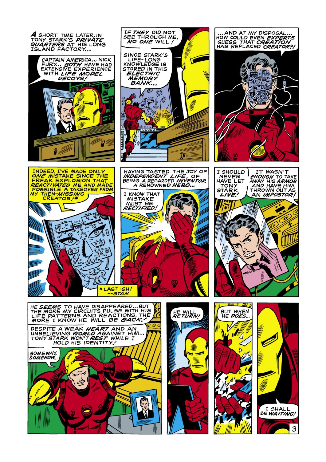 Read online Iron Man (1968) comic -  Issue #18 - 4