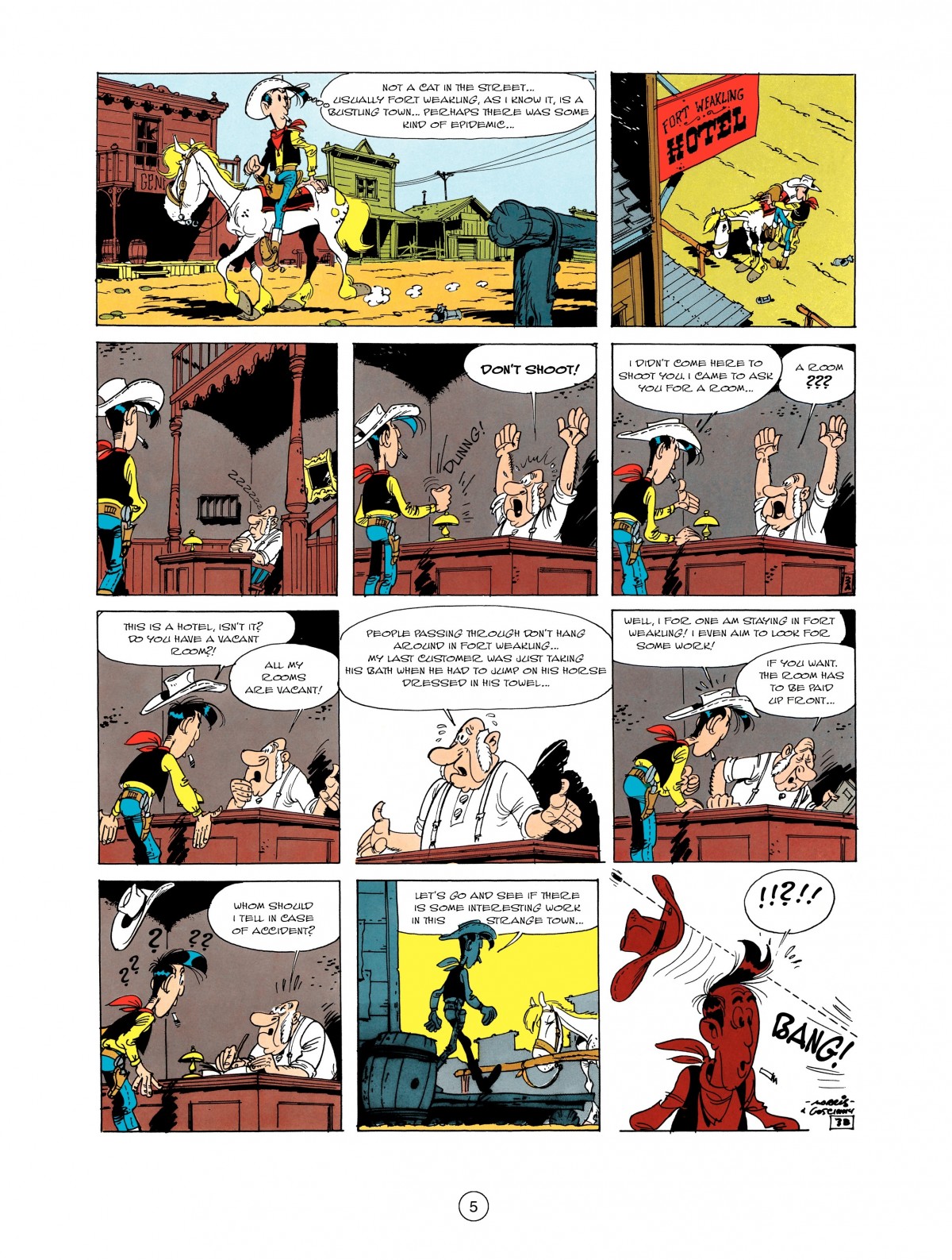 Read online A Lucky Luke Adventure comic -  Issue #1 - 7