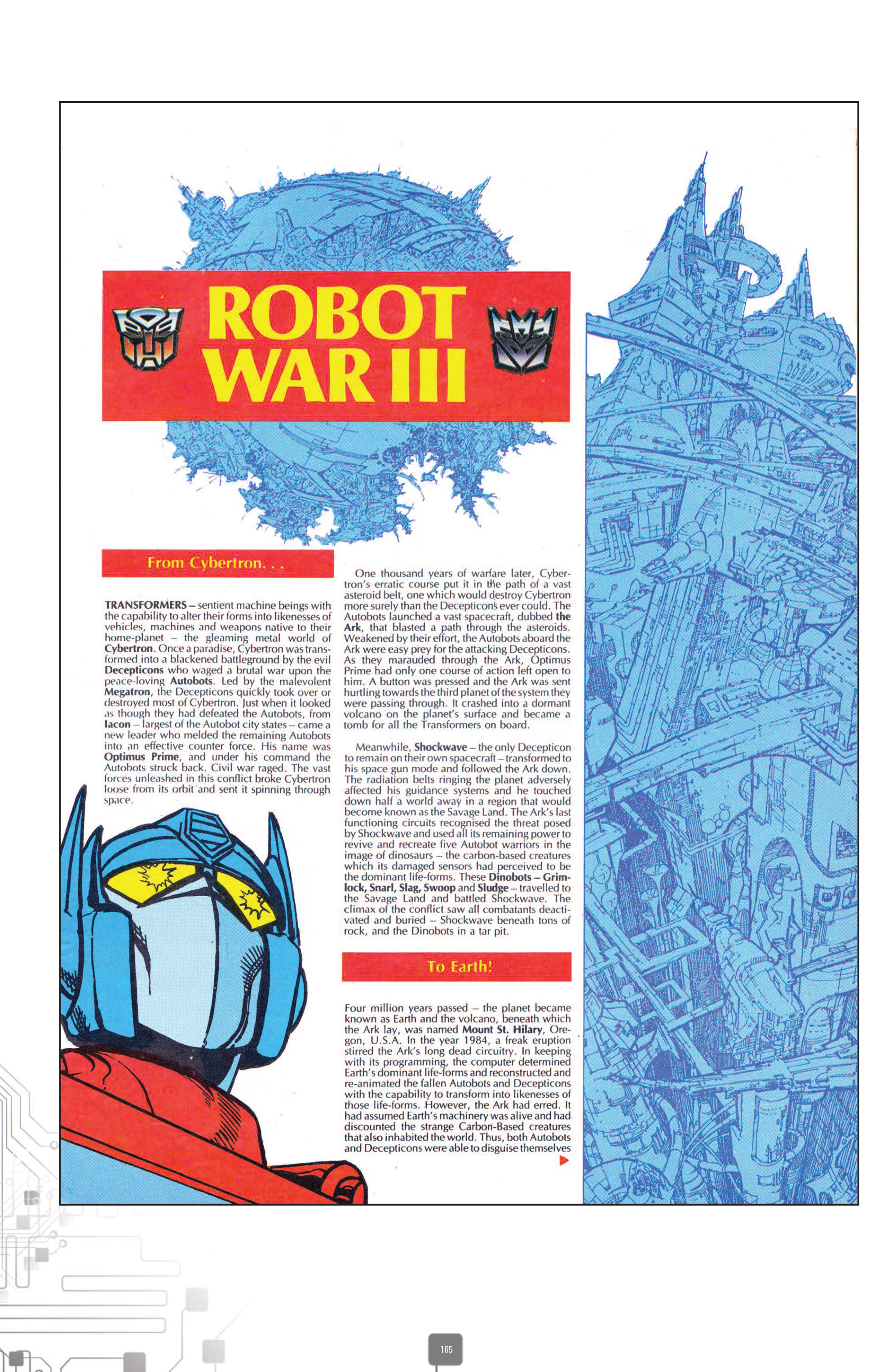 Read online The Transformers Classics UK comic -  Issue # TPB 2 - 166