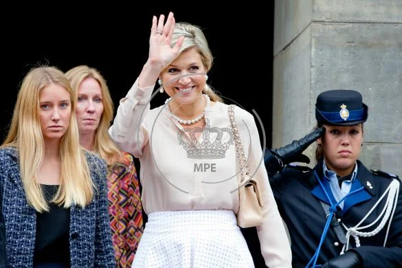 Dutch Queen Maxima wore Natan Dress