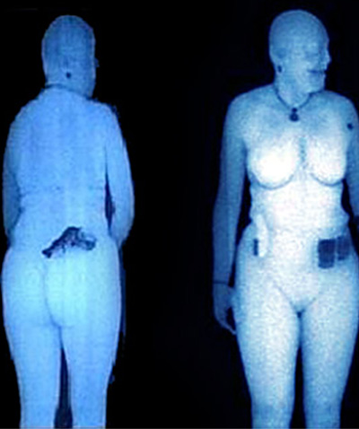 Airport Body Scanner Can See You Nude