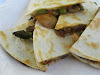 Roasted Asparagus and Mushroom Quesadillas with Goat Cheese