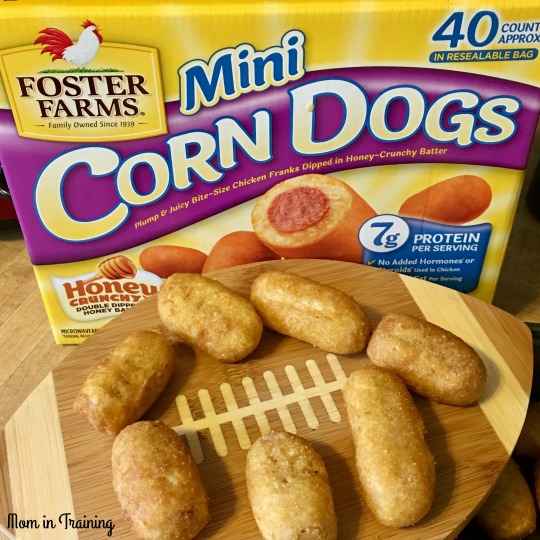 Stacy Talks & Reviews Foster Farms Mini Corn Dogs Making Game Day Tasty!