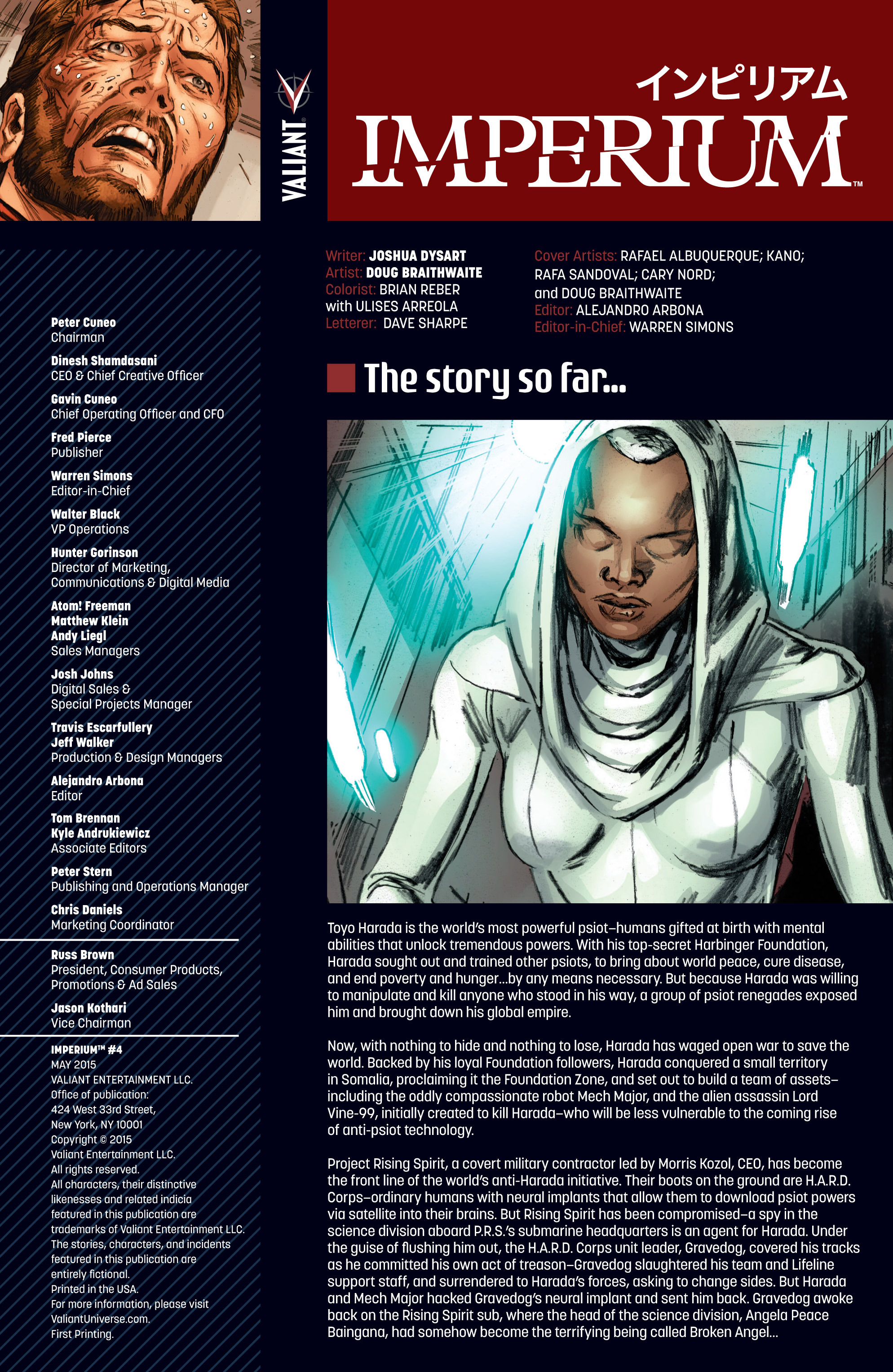 Read online Imperium comic -  Issue #4 - 2