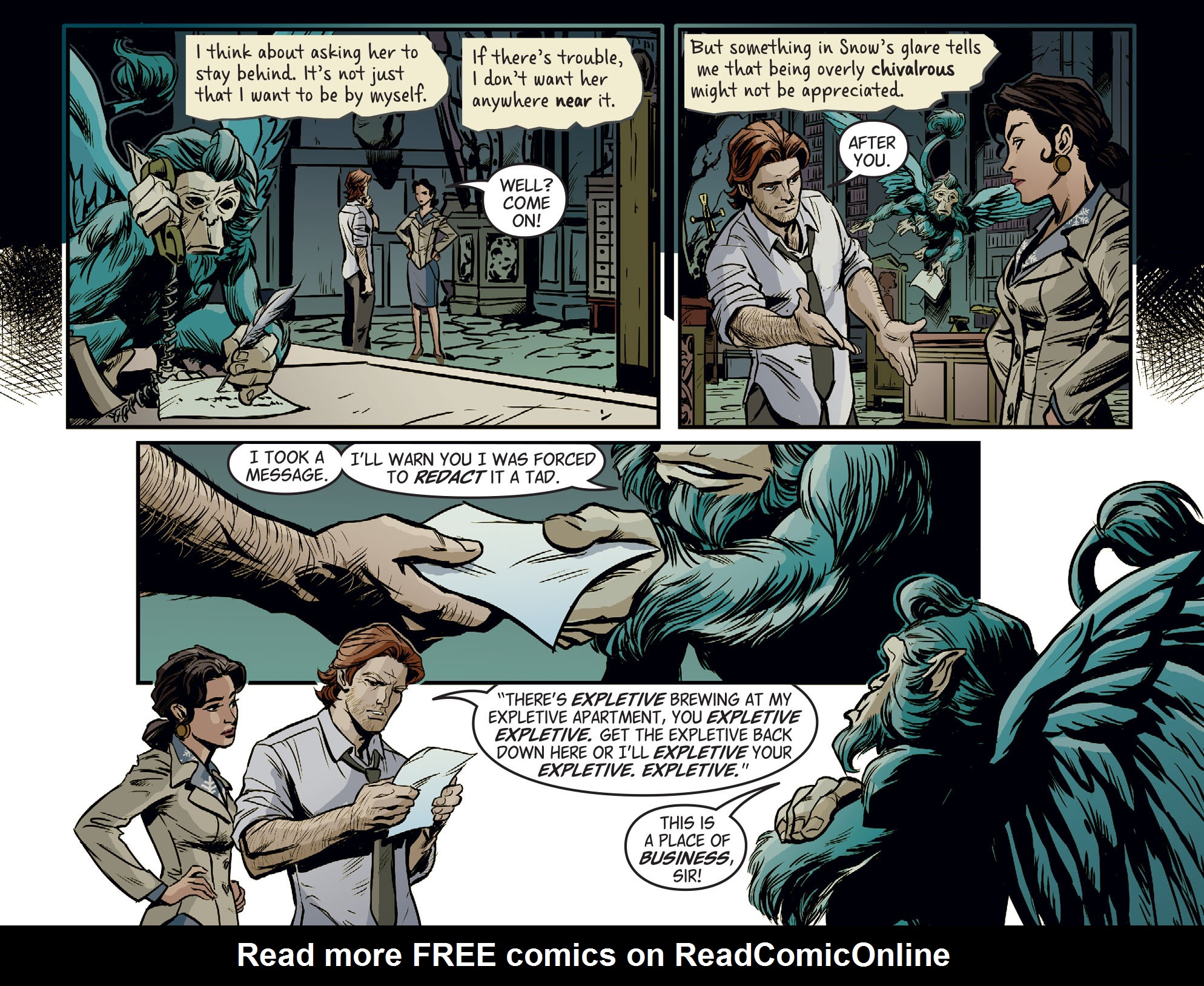 Read online Fables: The Wolf Among Us (2014) comic -  Issue #6 - 12