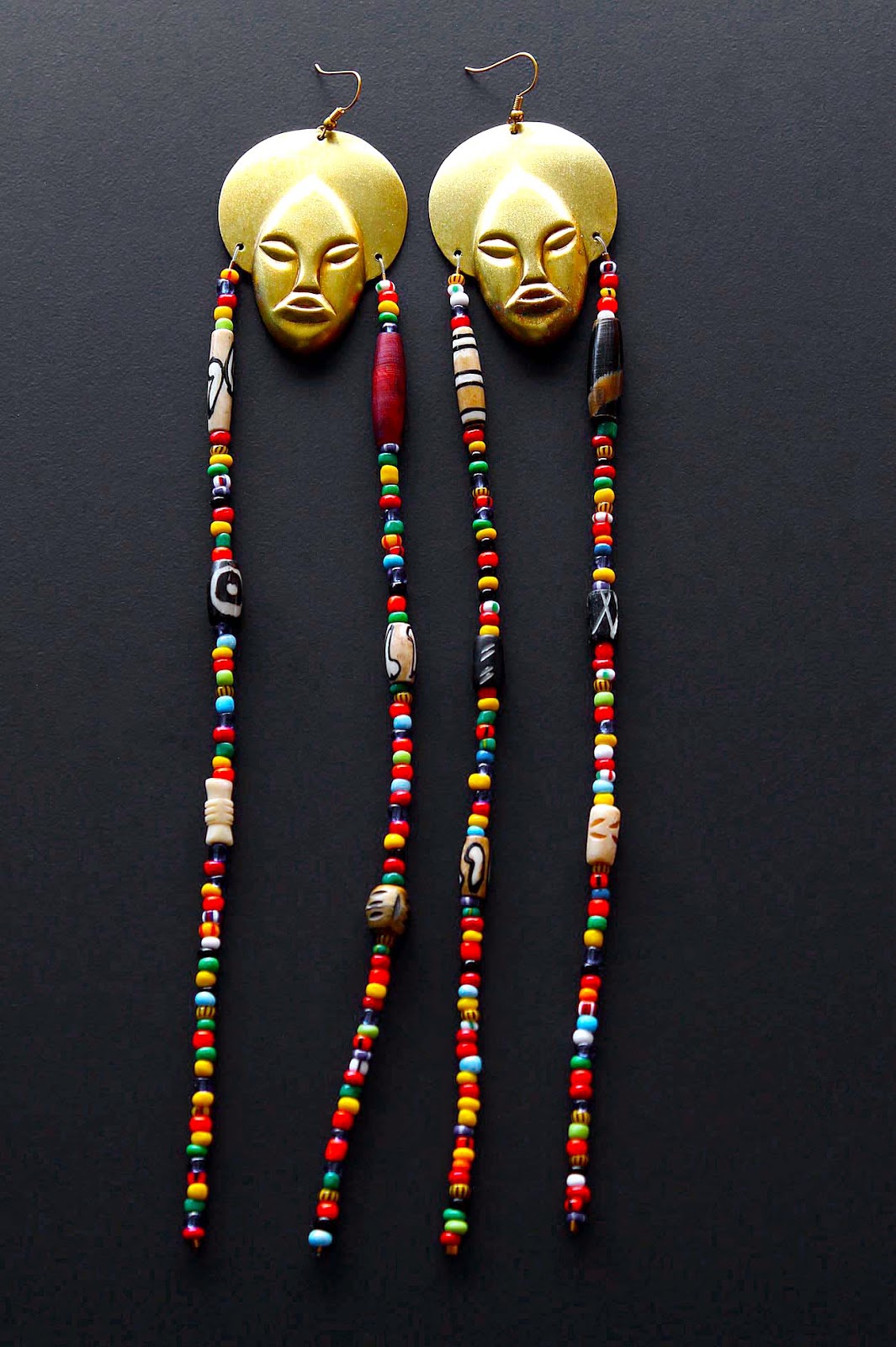 African Earrings ~ Variant Soul Jewelry
